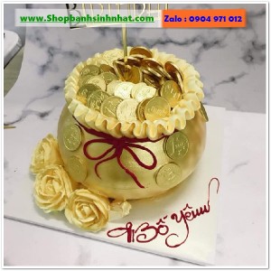 Bánh Sinh Nhật Hũ Vàng - VA141
